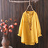 Women'sLiterary Retro Three-quarter Sleeve Shirt